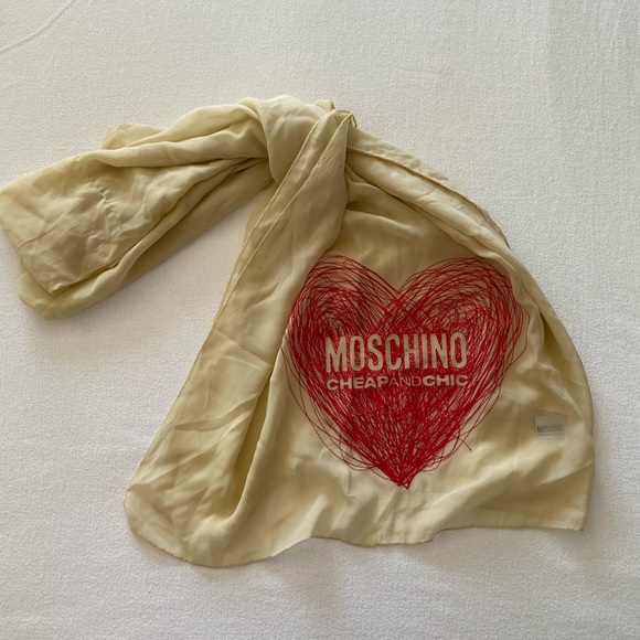 Moschino Silk Scarf - Picture 2 of 7